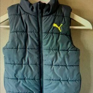 Kids Blue Puffer Vest